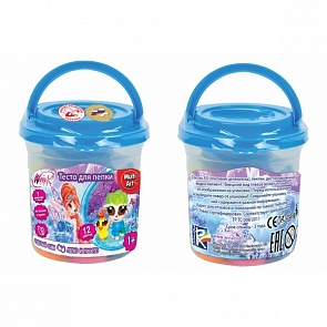 Набор теста для лепки - Winx, 12 цветов (MultiArt, 9012-WX (144)sim)